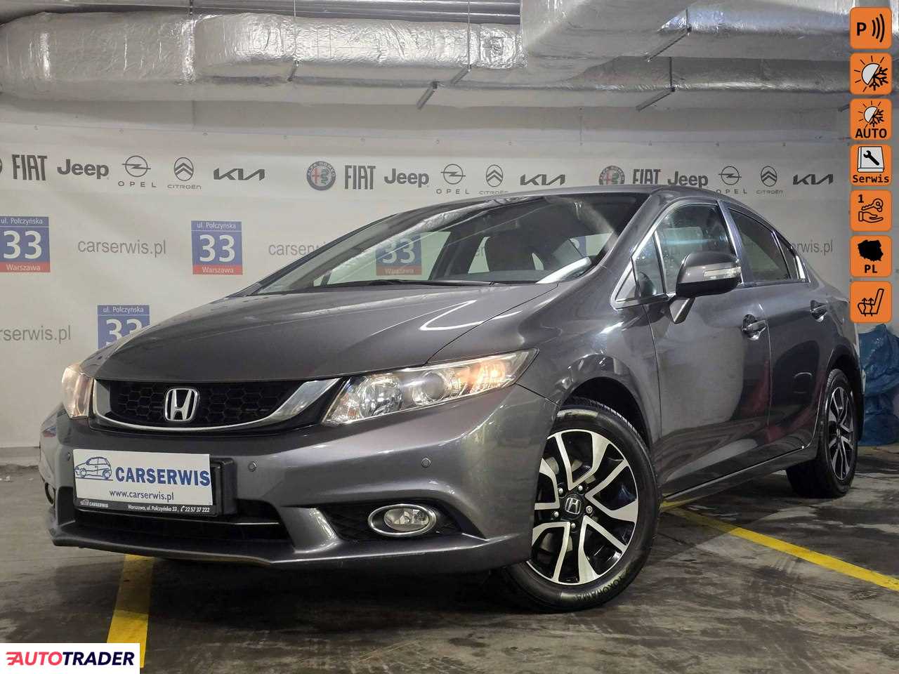 Honda Civic 2016 1.8 142 KM