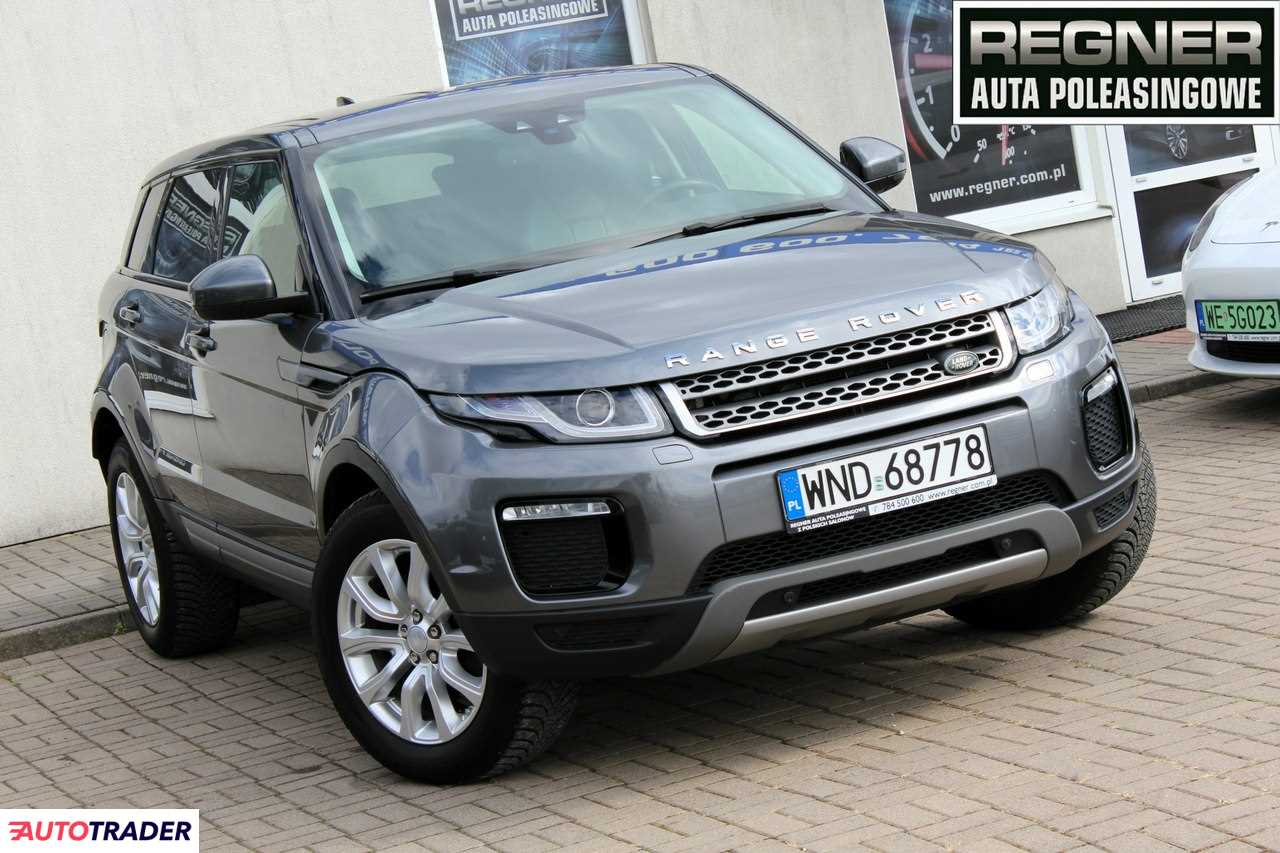 Land Rover Range Rover Evoque 2018 2.0 150 KM