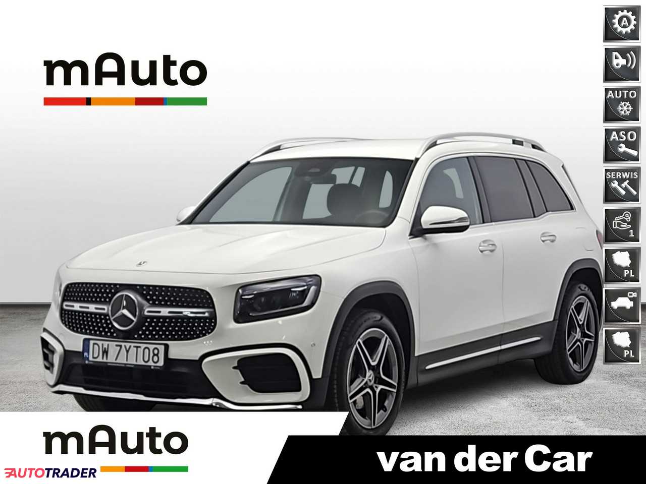 Mercedes GL 2023 2.0 150 KM Mercedes GL 2023 2.0 150 KM