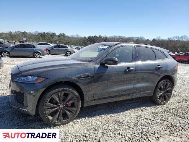 Jaguar F-PACE 3.0 benzyna 2019r. (LOGANVILLE)