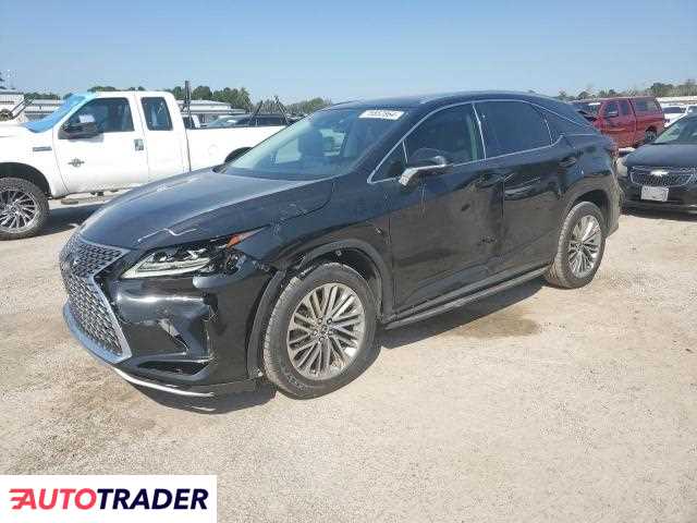 Lexus RX 3.0 benzyna 2021r. (HARLEYVILLE)