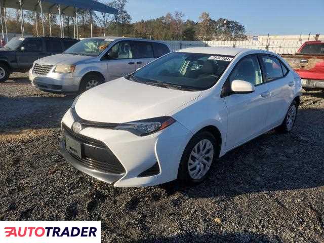 Toyota Corolla 1.0 benzyna 2019r. (SPARTANBURG)