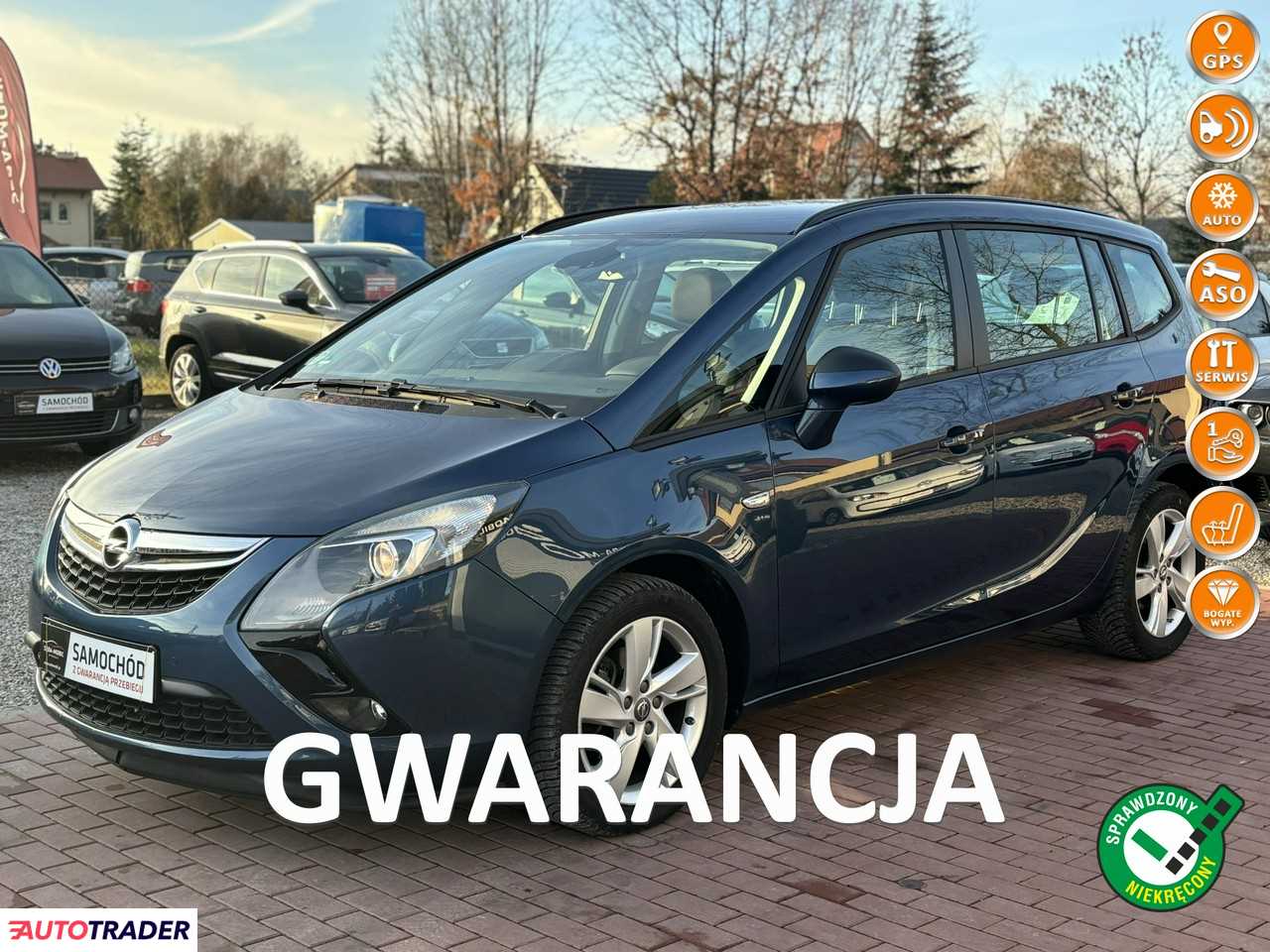 Opel Zafira 1.4 benzyna 120 KM 2015r. (SADE BUDY)