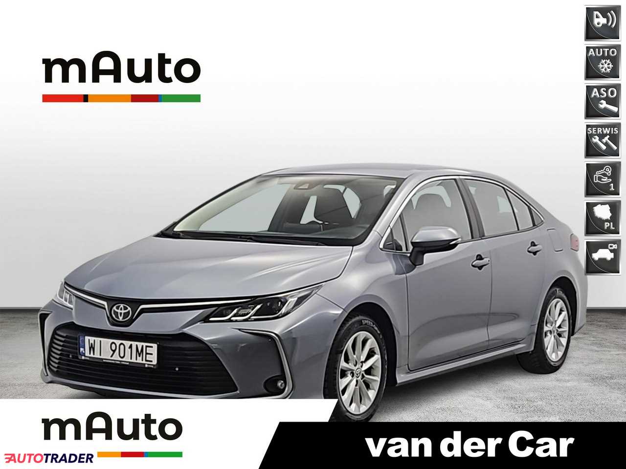 Toyota Corolla 2022 1.5 125 KM