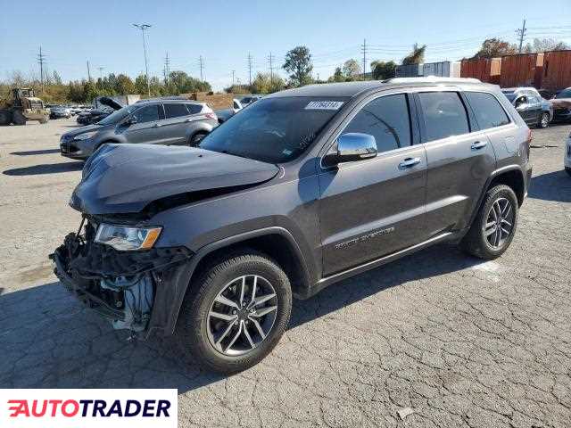 Jeep Grand Cherokee 3.0 benzyna 2021r. (BRIDGETON)