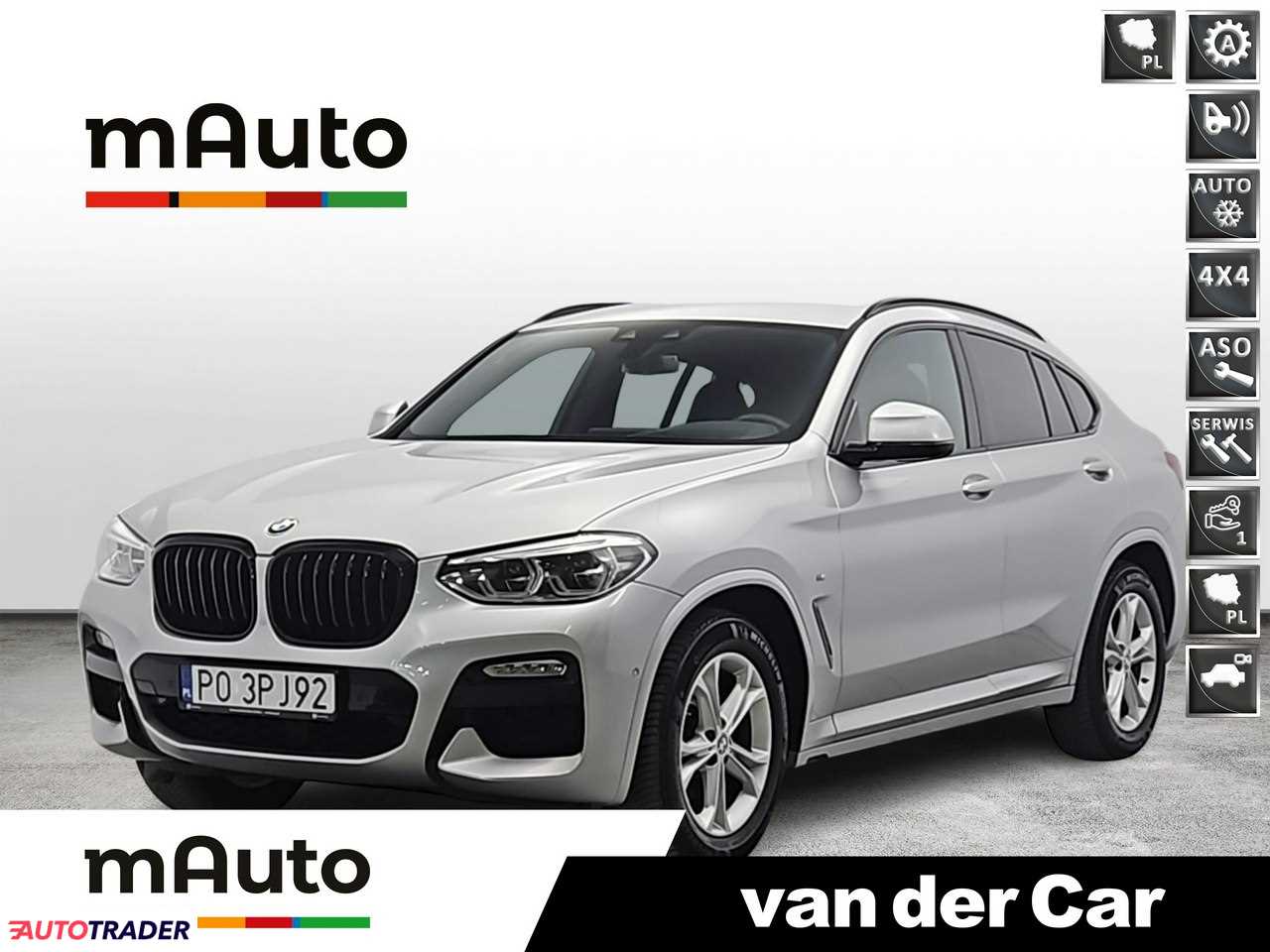 BMW X4 2019 2.0 190 KM BMW X4 2019 2.0 190 KM