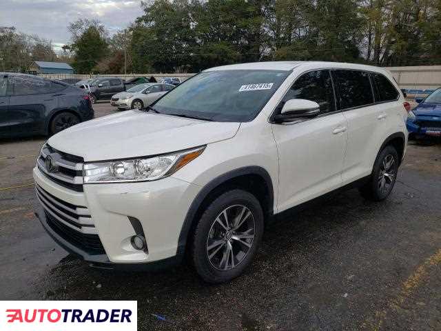 Toyota Highlander 3.0 benzyna 2019r. (EIGHT MILE)