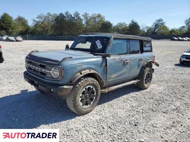 Ford Bronco 2.0 benzyna 2021r. (MADISONVILLE)