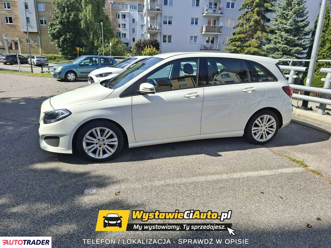 Mercedes B-klasa 2015 1.5 108 KM Mercedes B-klasa 2015 1.5 108 KM
