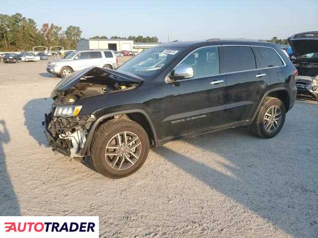 Jeep Grand Cherokee 3.0 benzyna 2021r. (HARLEYVILLE)