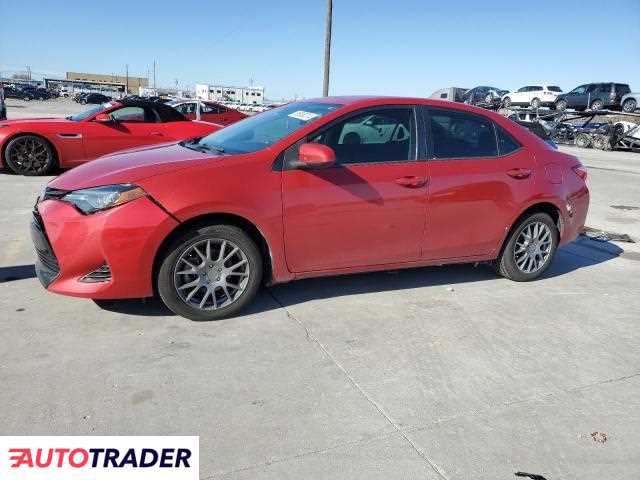 Toyota Corolla 1.0 benzyna 2019r. (GRAND PRAIRIE)