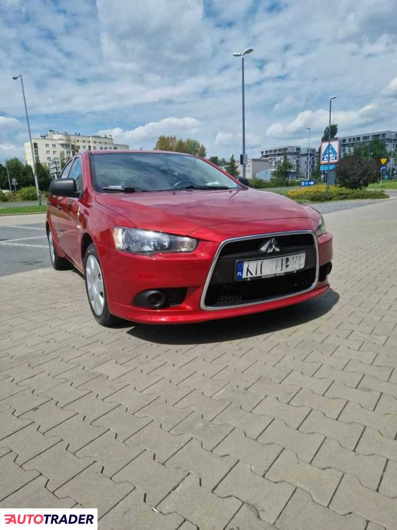 Mitsubishi Lancer 1.8 benzyna 143 KM 2010r. (Kraków)