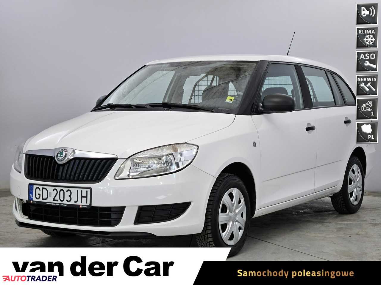 Skoda Fabia 2011 1.4 85 KM Skoda Fabia 2011 1.4 85 KM