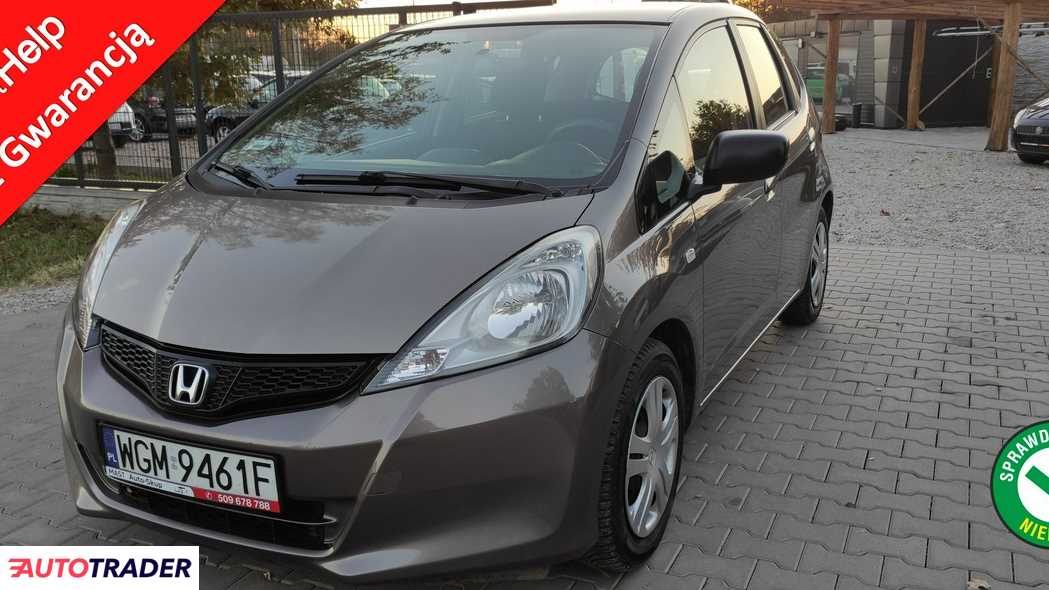 Honda Jazz 1.2 benzyna 90 KM 2011r. (Stare Budy)