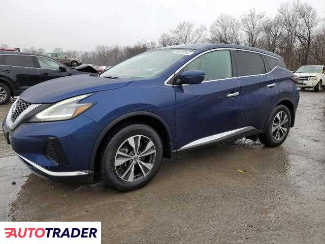 Nissan Murano 3.0 benzyna 2020r. (ELLWOOD CITY)