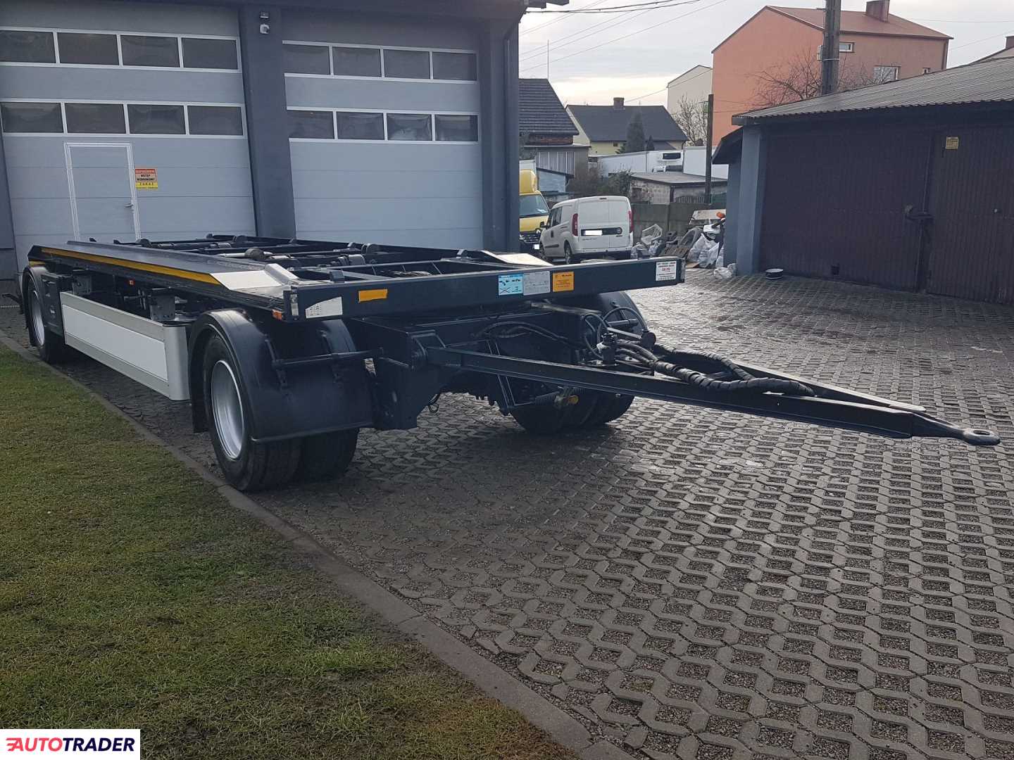 Wielton PS-2 PRZYCZEPA POD KONTENERY Wielton PS-2 PRZYCZEPA POD KONTENERY