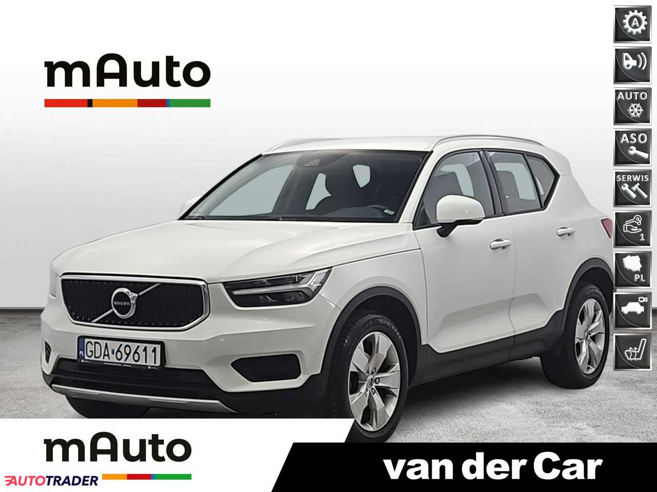 Volvo Pozostałe 2022 1.5 163 KM Volvo Pozostałe 2022 1.5 163 KM