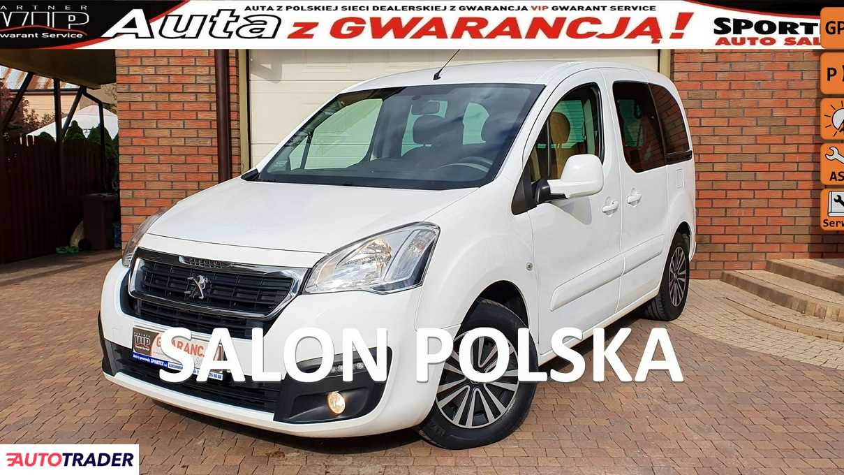 Peugeot Partner 2016 1.6 100 KM Peugeot Partner 2016 1.6 100 KM