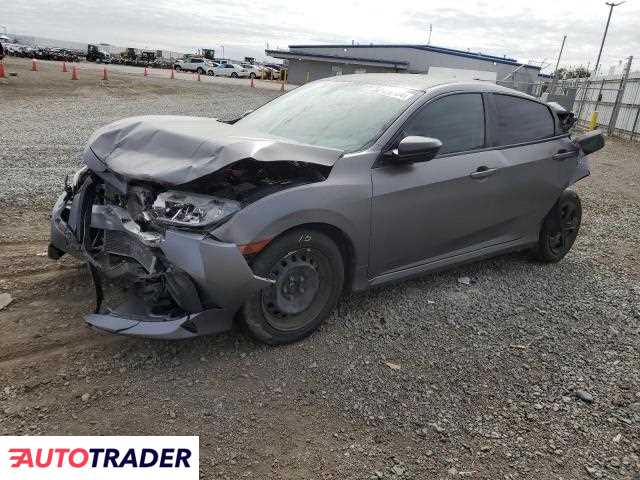 Honda Civic 2.0 benzyna 2018r. (SAN DIEGO)