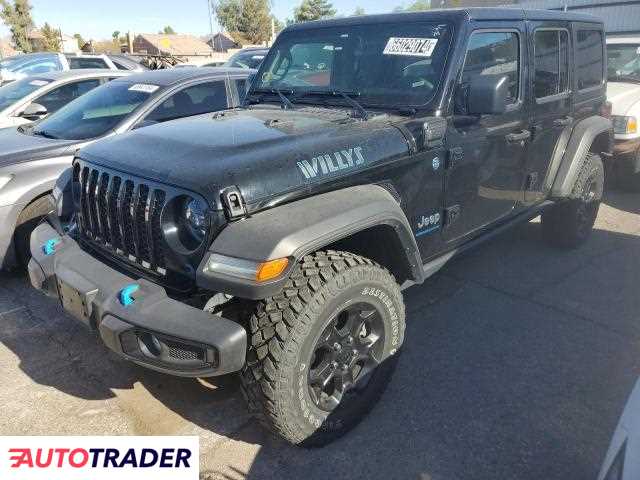 Jeep Wrangler 2.0 hybrydowy 2023r. (NORTH LAS VEGAS)