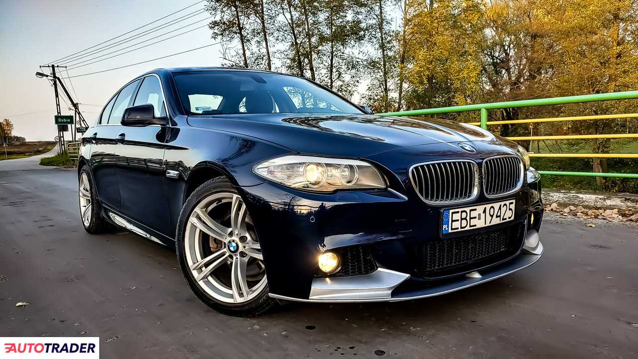 BMW 520 2.0 benzyna 184 KM 2013r.