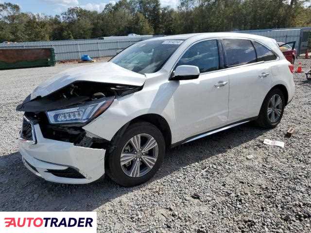 Acura MDX 3.0 benzyna 2020r. (AUGUSTA)