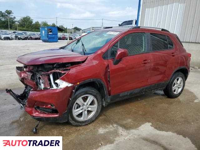 Chevrolet Trax 1.0 benzyna 2022r. (LAWRENCEBURG)