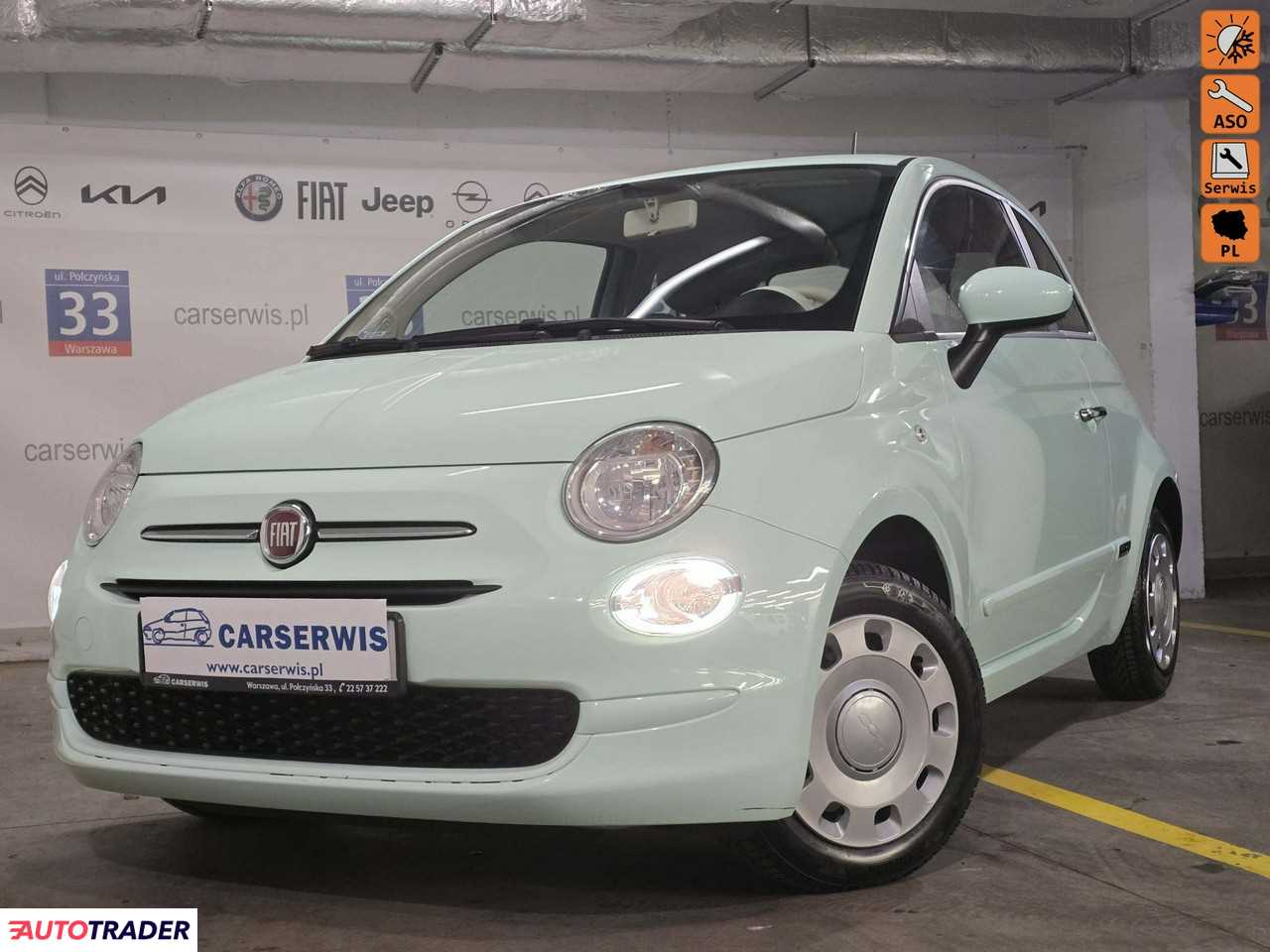 Fiat 500 2017 1.2 70 KM