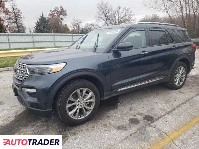 Ford Explorer 2.0 benzyna 2022r. (BRIDGETON)