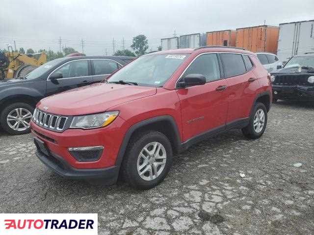 Jeep Compass 2.0 benzyna 2019r. (CAHOKIA HEIGHTS)