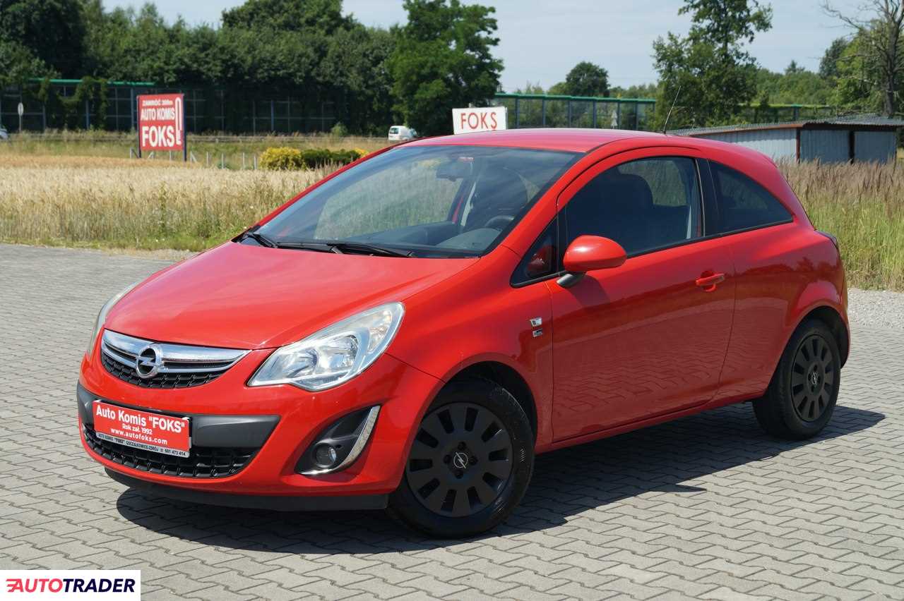 Opel Corsa 2012 1.0 65 KM
