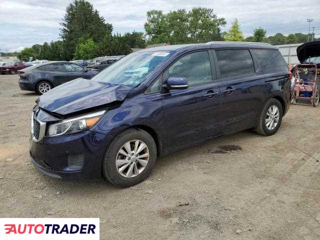 Kia Sedona 3.0 benzyna 2018r. (FINKSBURG)