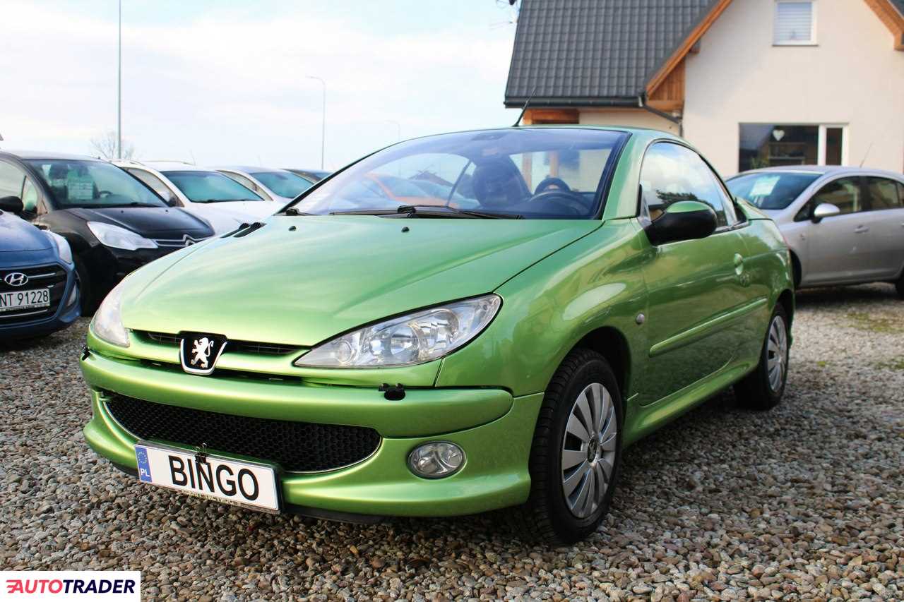 Peugeot 206 CC 2003 1.6 109 KM Peugeot 206 CC 2003 1.6 109 KM