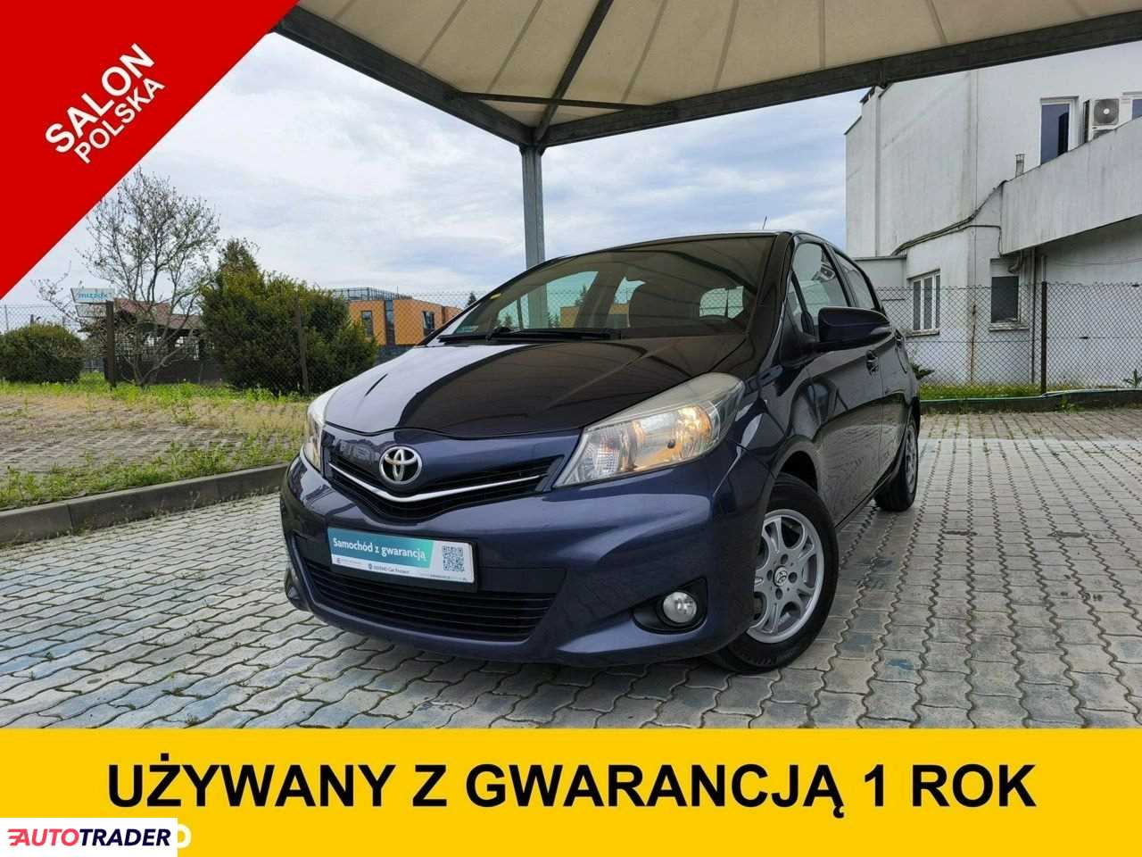 Toyota Yaris 2012 1.0 69 KM