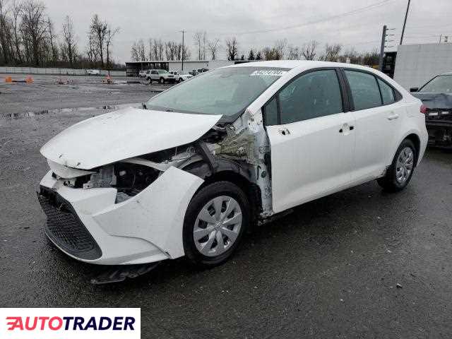 Toyota Corolla 1.0 benzyna 2020r. (PORTLAND)