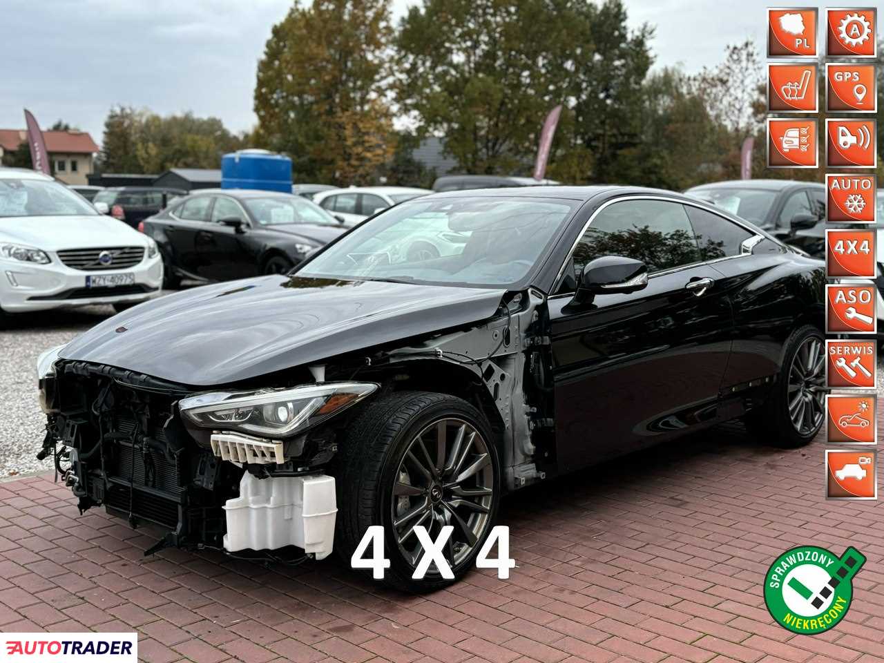 Infiniti Q60 2017 3.0 405 KM Infiniti Q60 2017 3.0 405 KM