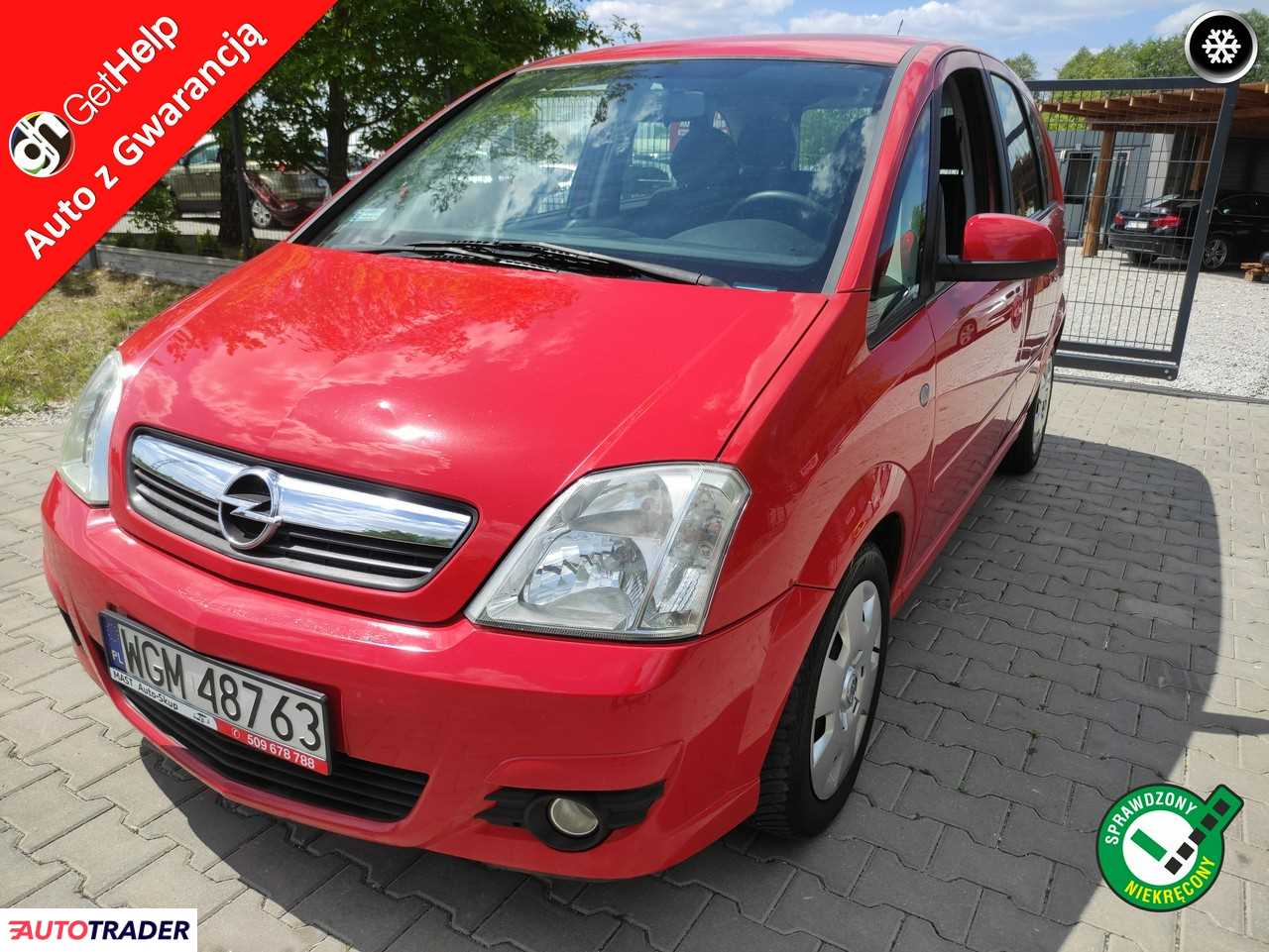 Opel Meriva 2006 1.4 90 KM Opel Meriva 2006 1.4 90 KM