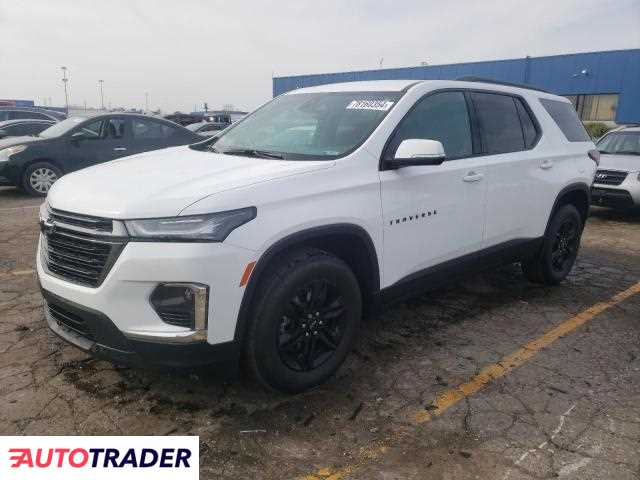 Chevrolet Traverse 3.0 benzyna 2023r. (WOODHAVEN)