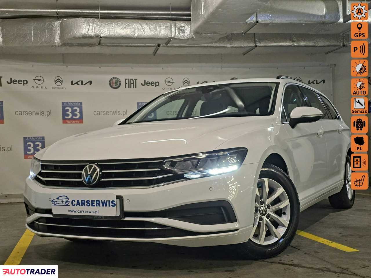 Volkswagen Passat 1.5 benzyna 150 KM 2020r. (Warszawa)