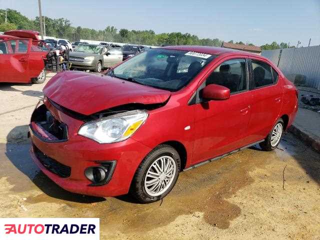 Mitsubishi Mirage 1.0 benzyna 2020r. (LOUISVILLE)