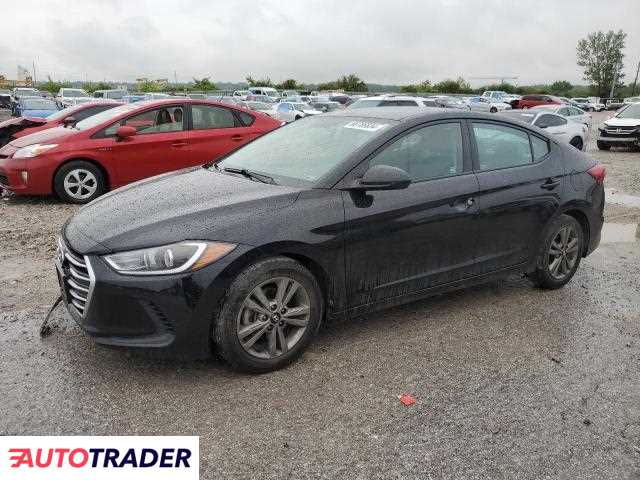 Hyundai Elantra 2.0 benzyna 2018r. (KANSAS CITY)