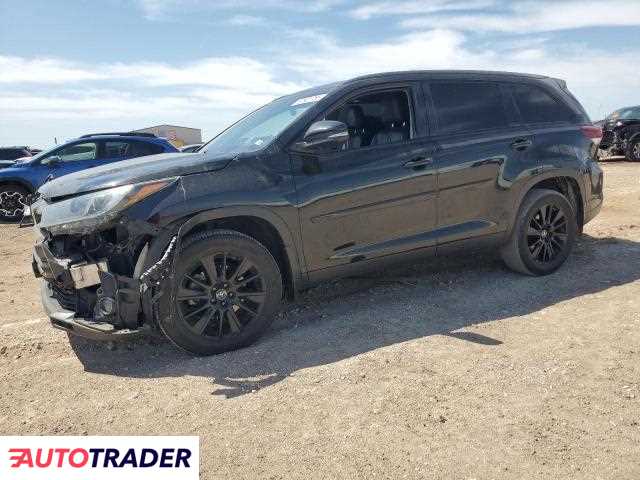 Toyota Highlander 2019 3 Toyota Highlander 2019 3