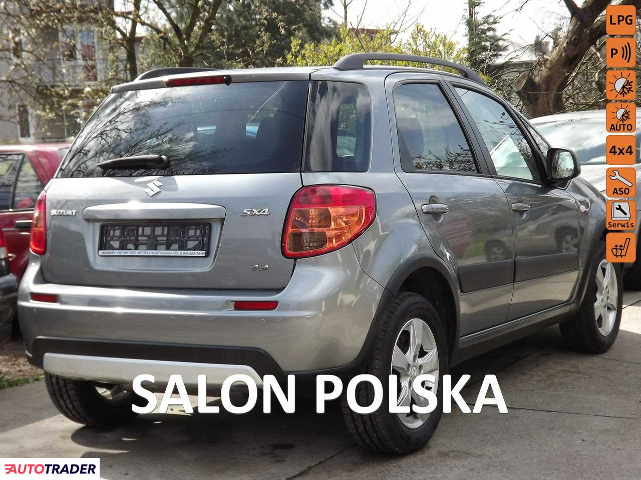 Suzuki Sx4 2013 1.6 120 KM