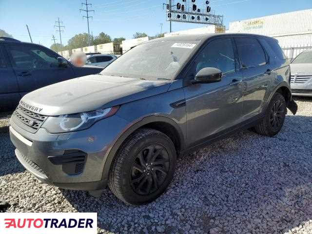 Land Rover Discovery Sport 2.0 benzyna 2018r. (COLUMBUS)