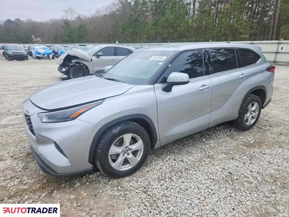 Toyota Highlander 2022 3