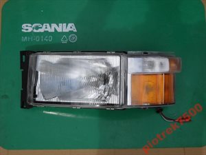 Lampa przednia kompletna z wiązką Scania