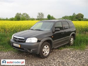 Mazda Tribute 2001 2.0 124 KM Mazda Tribute 2001 2.0 124 KM