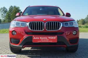 BMW X3 2016 2.0 190 KM BMW X3 2016 2.0 190 KM