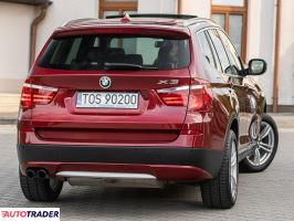 BMW X3 2013 2.0 245 KM
