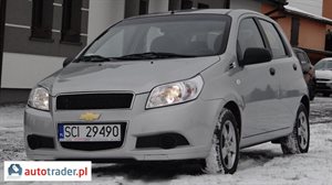 Chevrolet Aveo 2010 1.2 80 KM Chevrolet Aveo 2010 1.2 80 KM